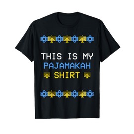 Chanukka Pyjamas This is My Pajamakah Chanukah Pyjamas T-Shirt