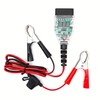 OBD2 OBDII car Memory Saver Connector ECU 12V Protection for