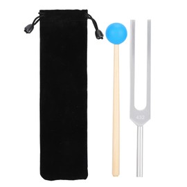432 Hz Tuning Fork Aluminium Alloy Tuning Fork Sound Healing Therapy Tool Set for Diagnostic Therapy Health Care Ideal for Musicians Therapists