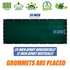 Amgo 5' x 25' Green Fence Privacy Screen, Commercial Standard