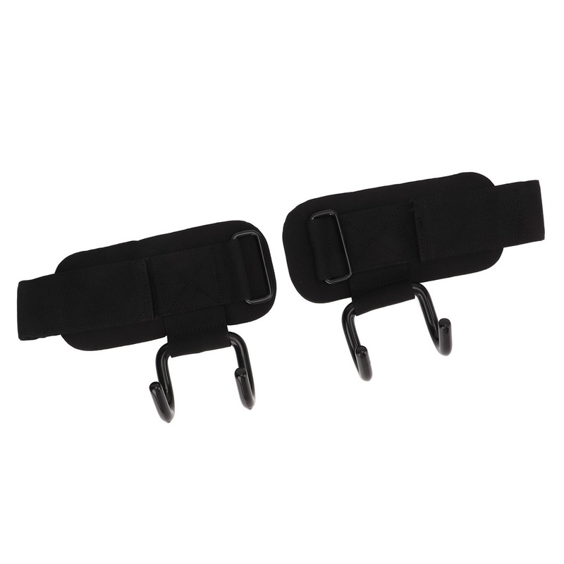 2pcs Wrist Rod Hook Straps Nylon Steel Adjustable Wrist Support