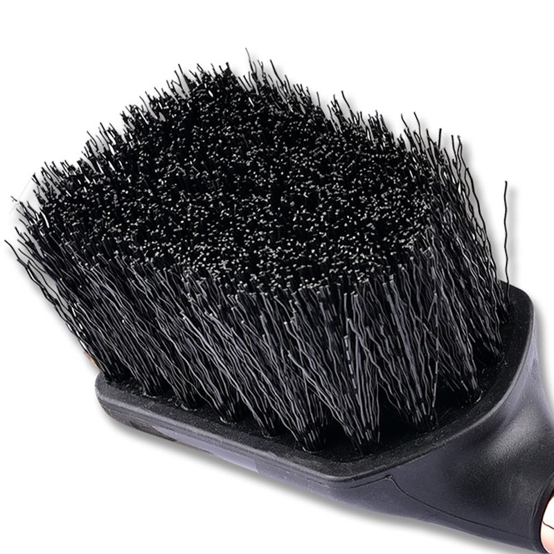 WALDHAUSEN Hoof Brush with Gel Handle, Black
