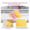 Veraly Duo Esponjas Plumero Limpieza Húmeda Polvo Multifuncional