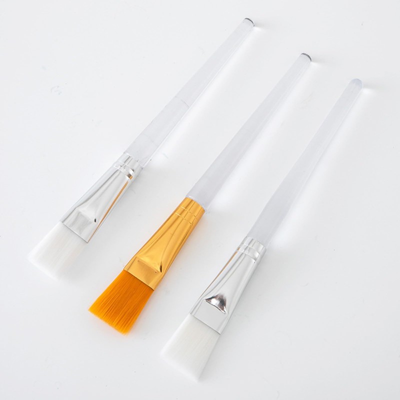 Facial Mask Brush Makeup Brushes Cosmetic Tools with Clear Plastic