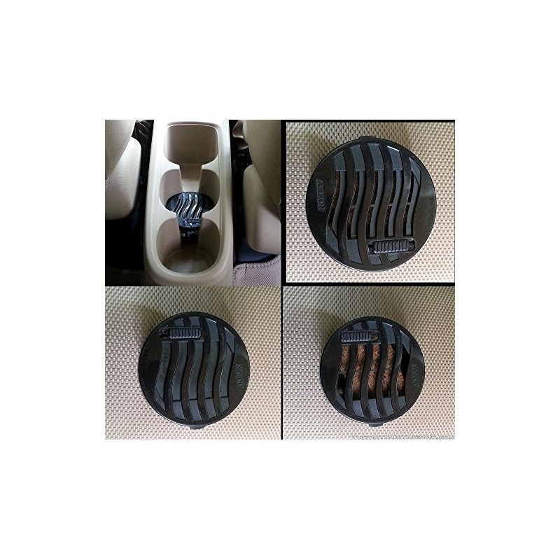 AREON Ken Car Air Freshener Coconut Tin Top Up Adjustable