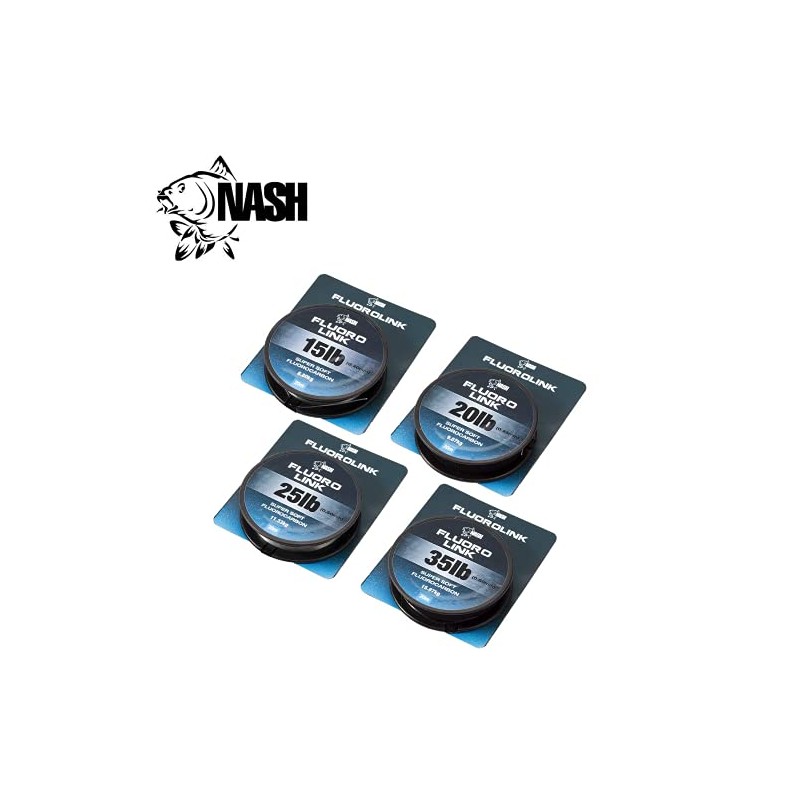 Nash Fluoro Link Super Soft 20m (20lb)