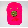 Damier Langevinè® Designer Trendy Distressed Pink Baseball Cap Lion Hat