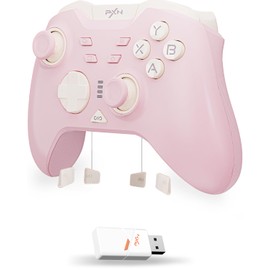 PXN P5 Kabelloser Gaming Controller 2025 – Hall Effekt Joystick & Trigger, 1000Hz Polling-Rate, 4 Makrotasten, 2.4G/BT/SW, Turbo, APP – Controller für PC, Steam Deck, Switch, Android & iOS