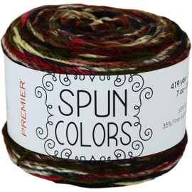 PREMIER YARNS YARN SPUN COLORS POPPY