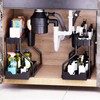 OrganiMax Kitchen Sink Organizer Rack – Sliding Multi-Tier Shelves for