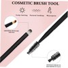 TOVINANNA 15pcs Makeup Brush Set Lip Brush Eyebrow Tools for