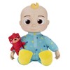 BANDAI WT80114AZ Cocomelon Musical Bedtime JJ Doll Preschool Learning, Multicolour