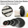 4.5“/115mm Hard Granite Diamond Cutting Disc with Multi Holes for