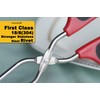 HINMAY Scissor Tongs 11-Inch Heavy Duty Stainless Steel Scissor Cooking