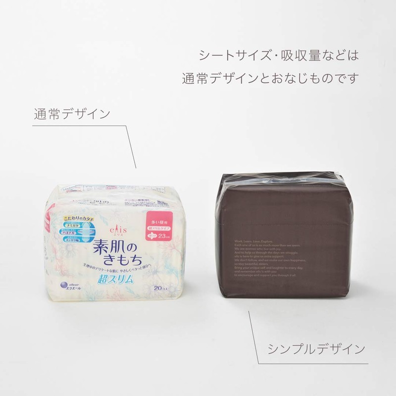 Ellis Bare Skin Kimochi Ultra Slim with Feathers, 9.1 inches