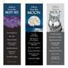 Your True Nature Advice 3 Bookmark Night Set, Laminated with
