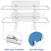 Glove Box Holder, Adhesive Wall-Mounted Metal Dispenser, Tool-Free Organizer for