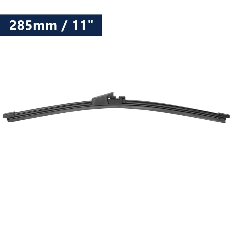X AUTOHAUX Car Rear Windshield Wiper Blade Arm Set 285mm