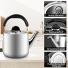 3Quart/3L Stovetop Kettle, Stainless Steel Whistling Tea Kettle with Universal