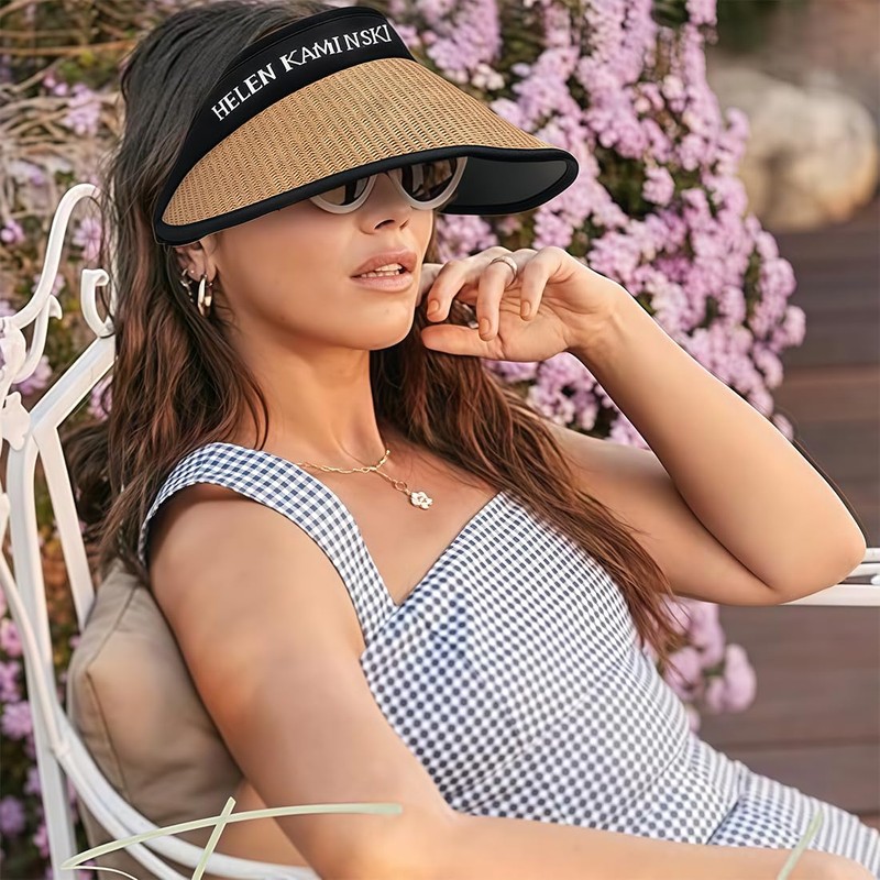 KUMSODE Damen Sonnenhut UV-Schutz Strohhut UPF 50+ Sommerhut Packbar Faltbar