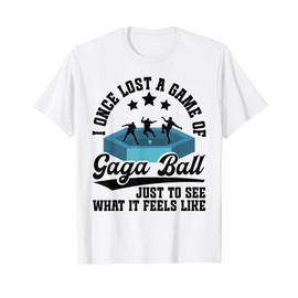 Gaga Ball Set Court Gaga Ball Player Portable Gaga Ball T-Shirt