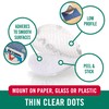 VELCRO Brand - Thin Clear Fasteners | General Purpose/ Low