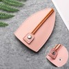 ARFUKA Keyring PU Leather Key Case Key Chain Alloy Keyring