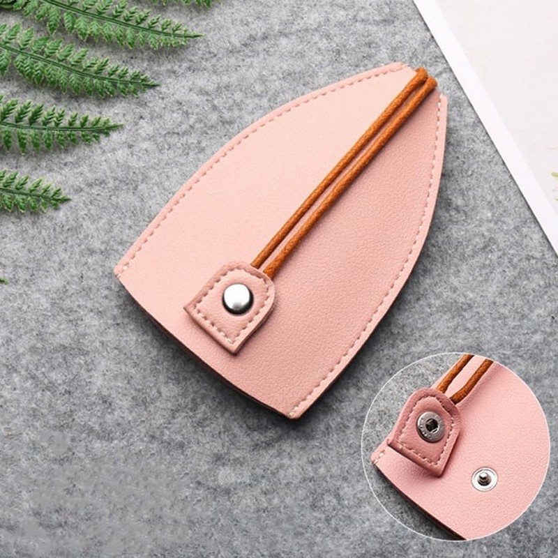 ARFUKA Keyring PU Leather Key Case Key Chain Alloy Keyring
