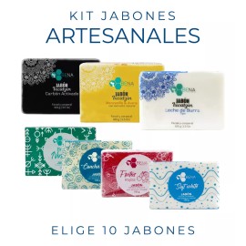 BENA Jabones Artesanales Mayoreo 10pz Surtido A Escoger Bena C
