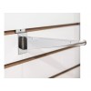 Exhivit Mensula Gancho Panel Ranurado Exhibipanel 20 Cm C/30pzs