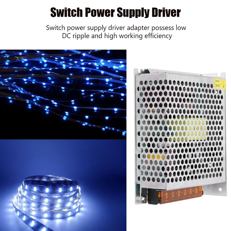 Switch Power Supply Driver Adapter DC12V Aluminum Alloy LED Screen