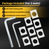 AUTOVIC Seat Track Repair Kit Anti Rock for Chevy Corvette