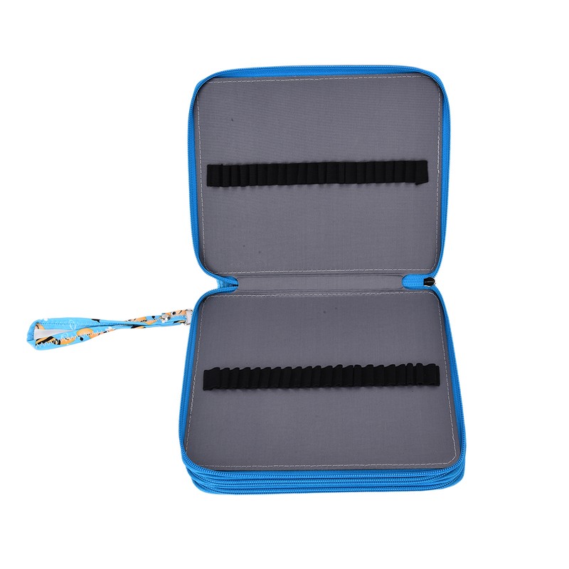 Pencil Storage Bag Bee Pattern High Capacity 127 Holes Multi