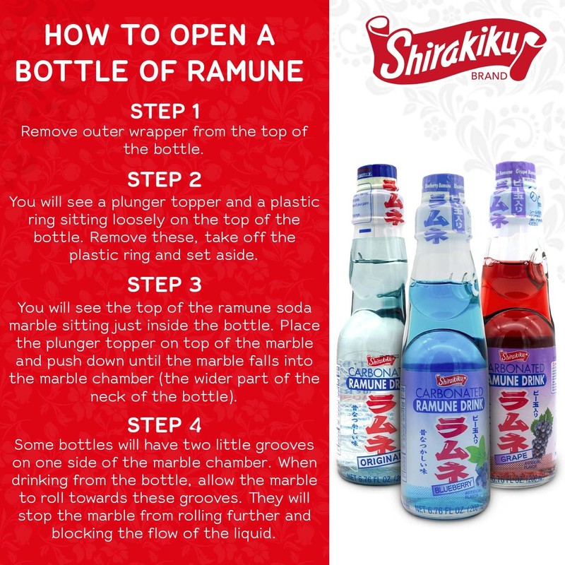 Shirakiku Ramune 6pack
