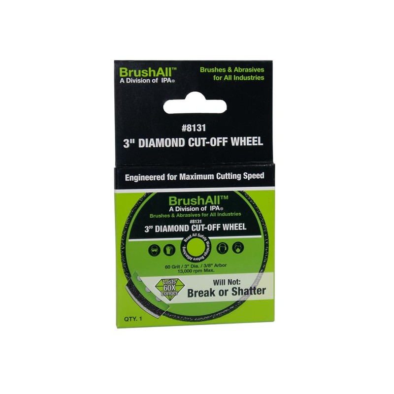 BrushAll Diamond Grinding and Cut-Off Wheel (3" Diamond Cut-Off Wheel)