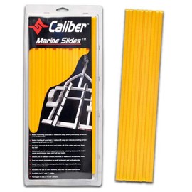 Caliber Marine Trailer Bunk Slides 23033, 1.5 x 15 inch, 10-Pack Yellow
