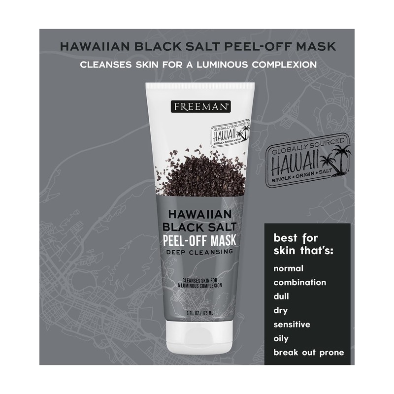 Feeling Beautiful Hawaiian Black Salt Peel-Off Mask 175 ml