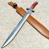 ElitEdge 18" FULL TANG WOOD HANDLE SURVIVAL MACHETE Sword Combat