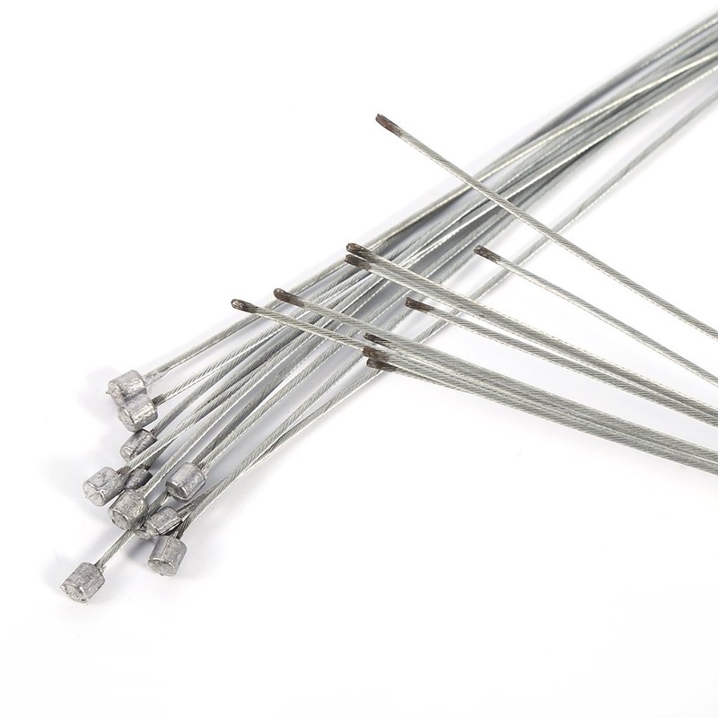 Pack of 10 Bicycle Shifter Derailleur Cable, Durable Road Cable