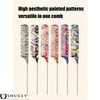 Snugly Professional Heavy Duty Tangle Free Ring Comb with Multiple