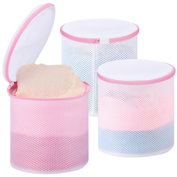 Dntorx Pack of 3 Bra Wash Bags for Washing Machine,