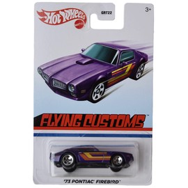DieCast Hotwheels Flying Customs [Pontiac Firebird '73], morado [Envío en estuche protector]