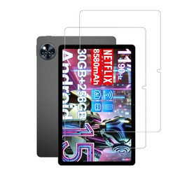 WUNIAK Screen Protector for DOOGEE U11 Pro Android 15 Tablet 11 Inch, HD Scratch Resistant Tempered Glass Film for DOOGEE U11 Pro Drop Protection,Touch Sensitive,Anti-Fingerprint,2 pack.