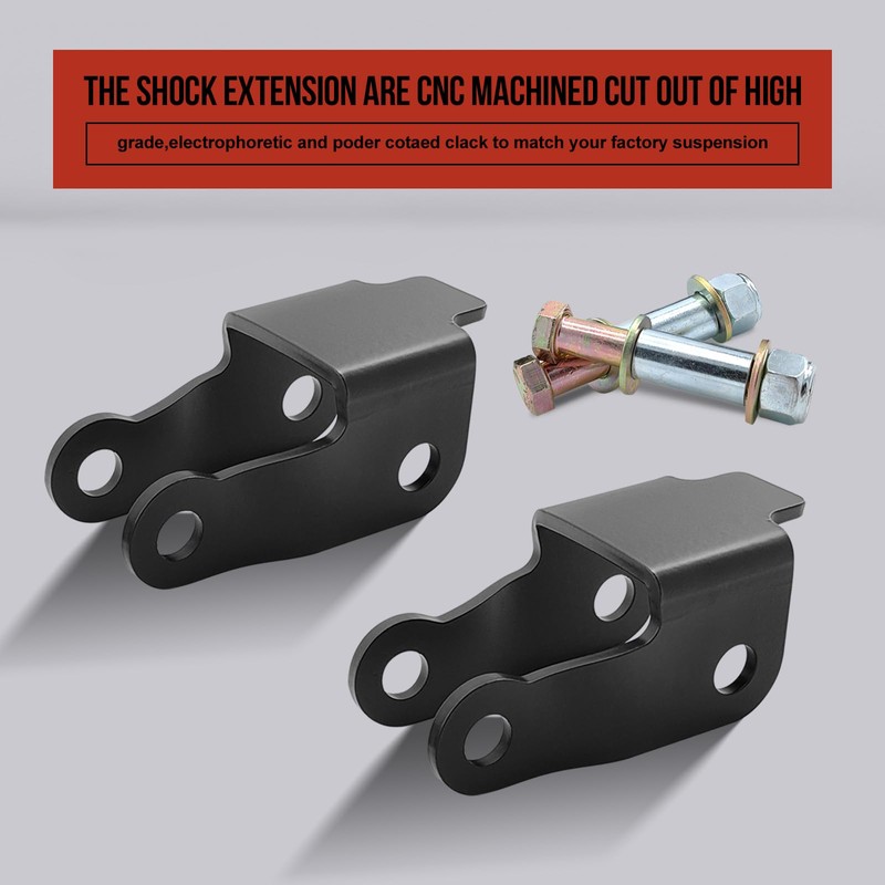 4"-6" Shock Extenders Fit Silverado Sierra 1500, Shock Extension Kit