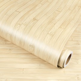 Yenhome 30"X118" Faux Wood Contact Paper Peel and Stick Wallpaper Wood Grain Contact Paper for Countertops Vinyl Wrap Waterproof Heavy Duty Self Adhesive Wall Paper for Kitchen Bathroom Countertop