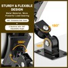 JUBOR Tablet Wall Mount -360°Adjustable Tablet Wall Holder for All