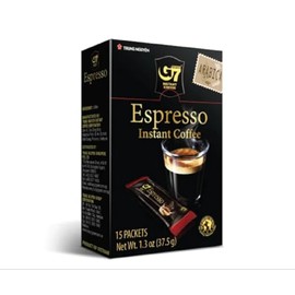 1 Pack - Instant Espresso Coffee - Ca Phe Hoa Tan Espresso - 15 Bags per Box - Product of Vietnam