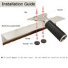 Gomake 6.3-Inch Speed Loader Area Single Window Tint Tool Professional
