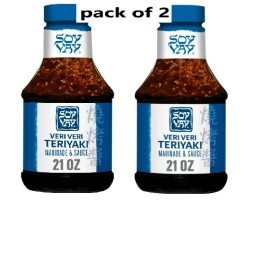 Soy Vay Veri Veri Teriyaki Marinade and Sauce, 21 fl oz (pack of 2)