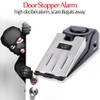 Door Stopper Alarm,Akozon Portable Security Home Wedge Shaped Door Stop